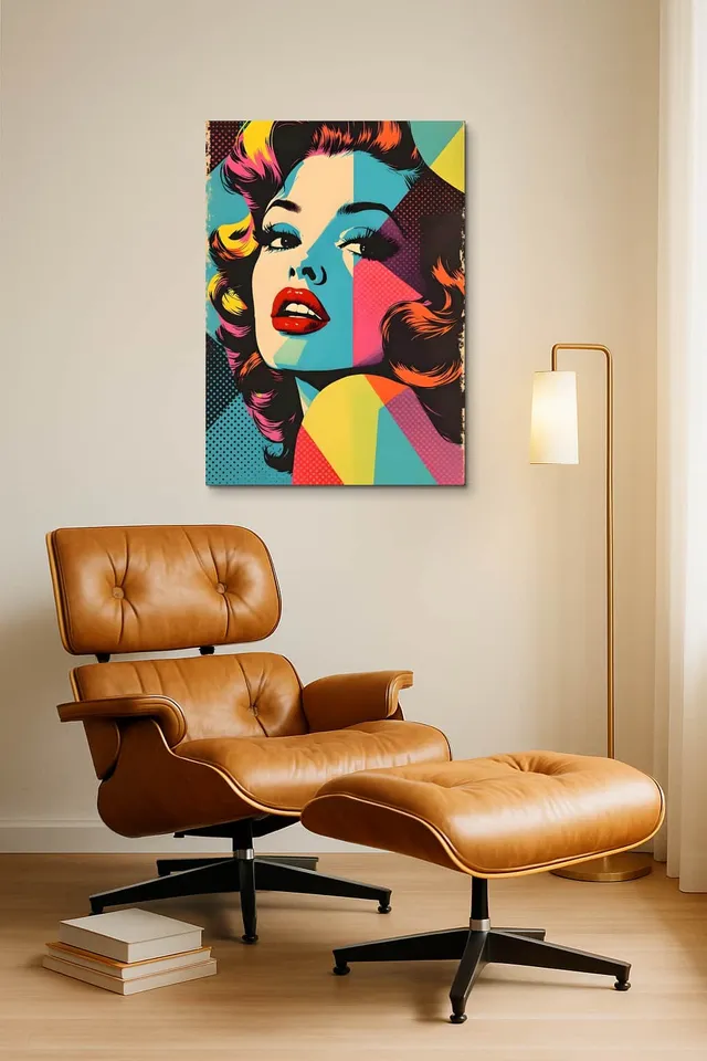 Living Room Okuma Caramel Eames Lounge