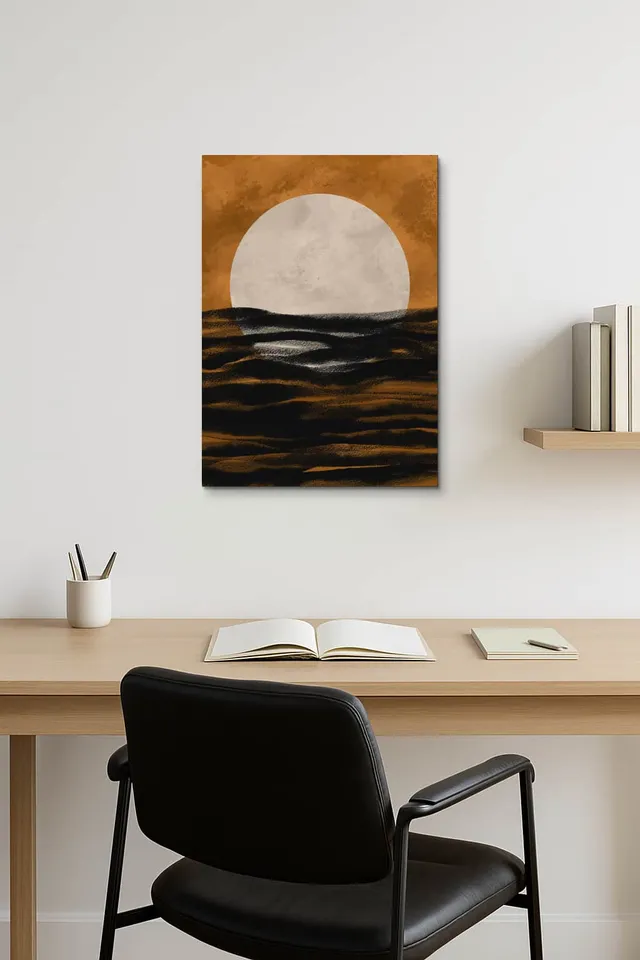 Calisma Modernist Oak Desk