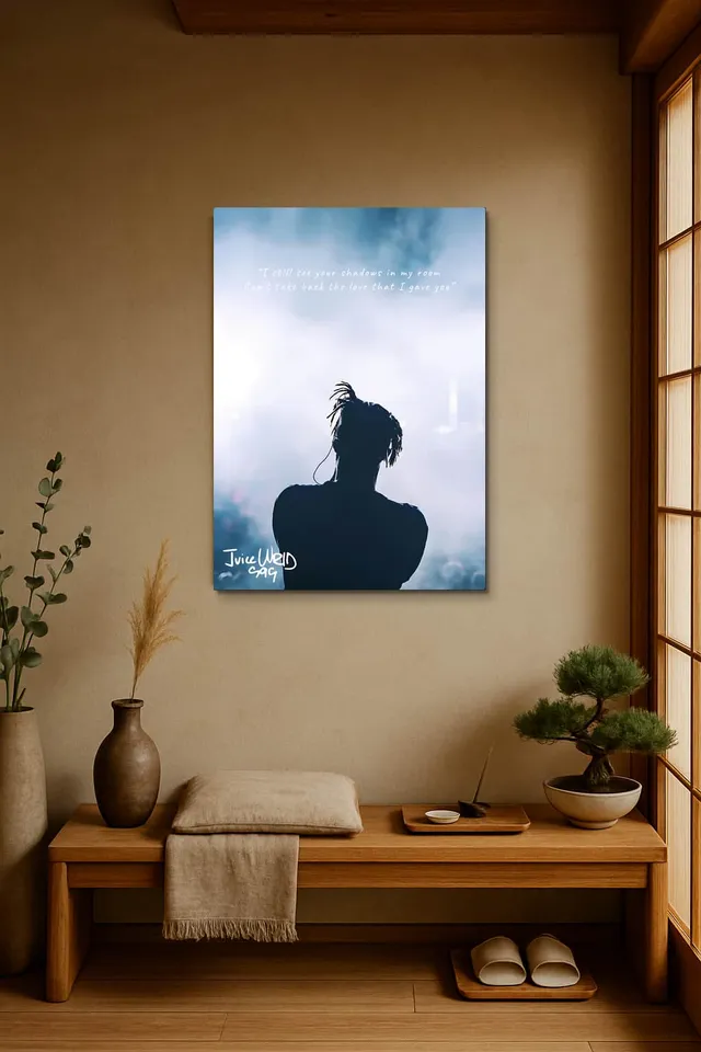 Living Room Japandi Shoji Screen