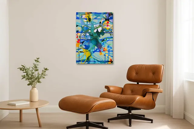Living Modern Caramel Eames Solo Ls