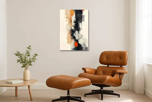 Living Modern Caramel Eames Solo Ls