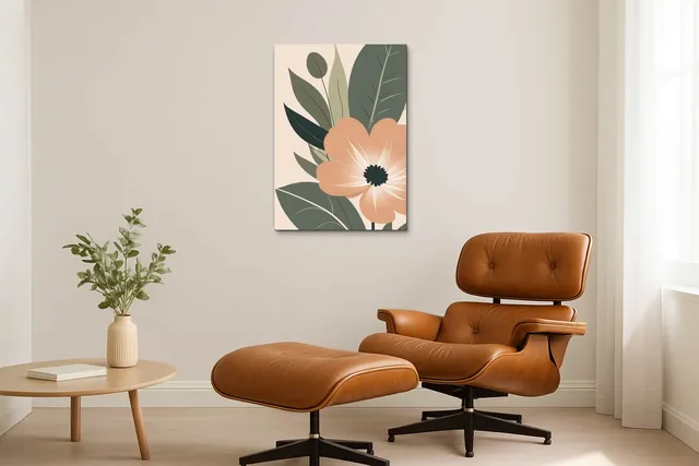 Living Modern Caramel Eames Solo Ls