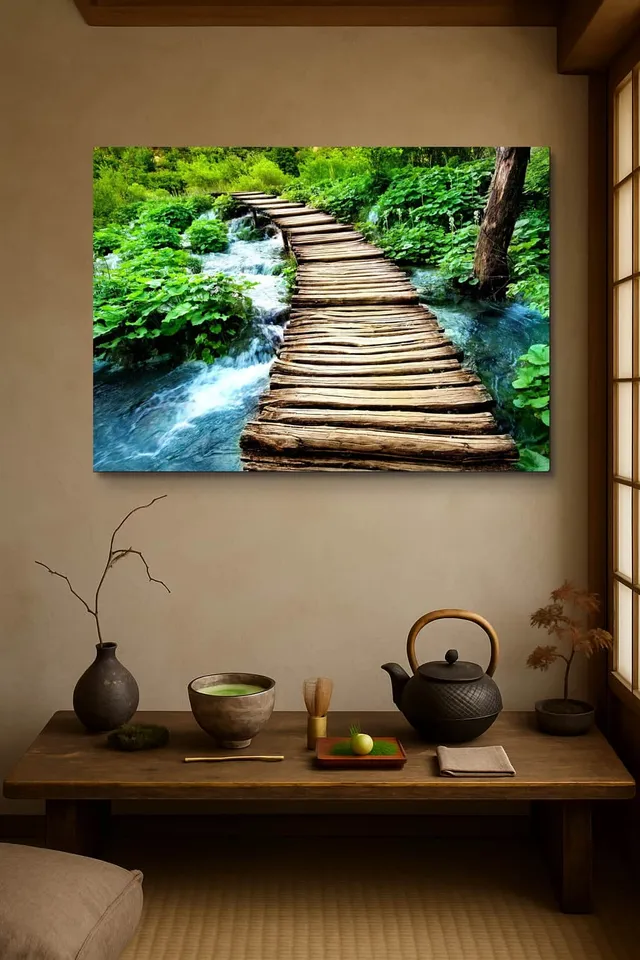 Living Room Wabi Tea Corner