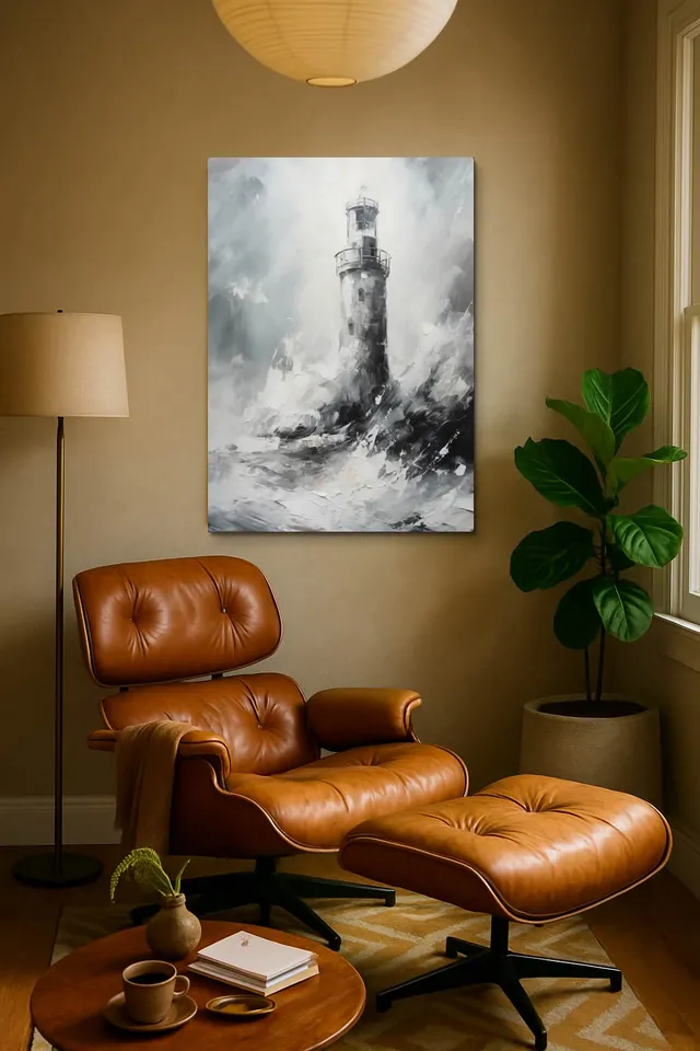 Living Room Calisma Midcentury Eames Corner