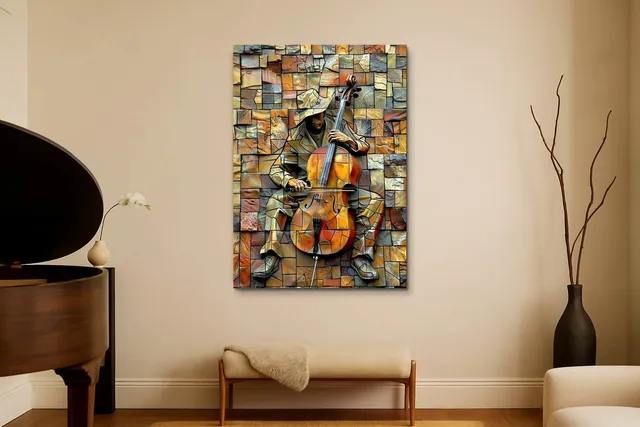 Living Modern Baby Grand Piano Corner Ls