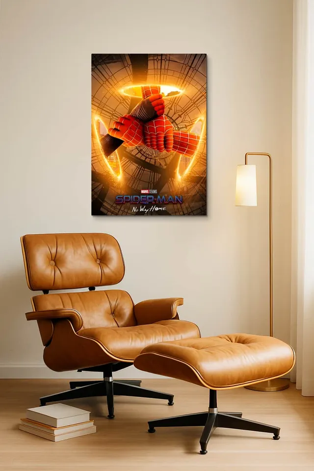 Living Room Okuma Caramel Eames Lounge