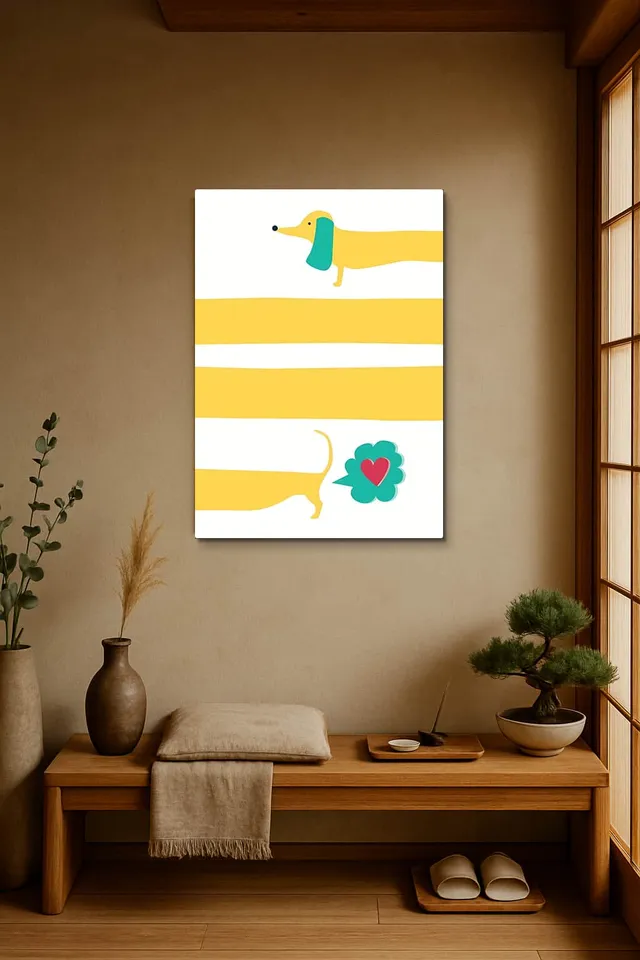 Living Room Japandi Shoji Screen
