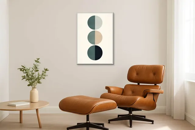 Living Modern Caramel Eames Solo Ls