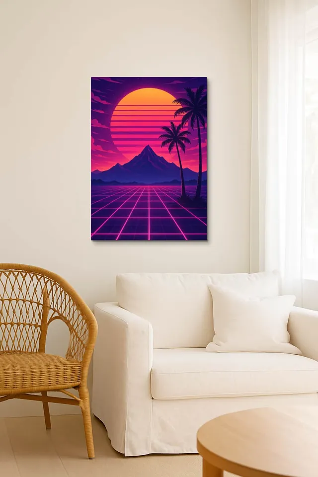 Living Room Salon Coastal Rattan Airy