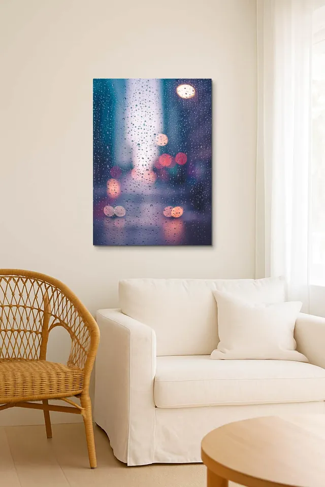 Living Room Salon Coastal Rattan Airy