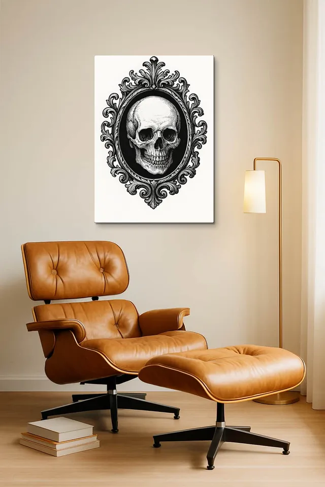 Living Room Okuma Caramel Eames Lounge