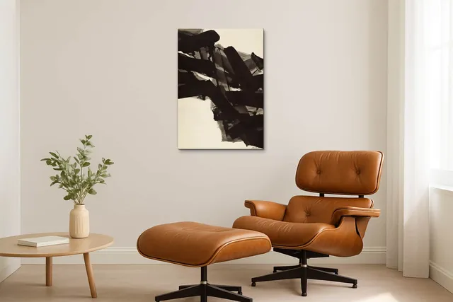 Living Modern Caramel Eames Solo Ls