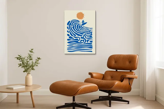 Living Modern Caramel Eames Solo Ls