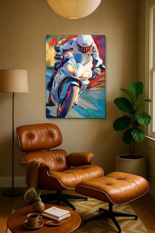 Living Room Calisma Midcentury Eames Corner