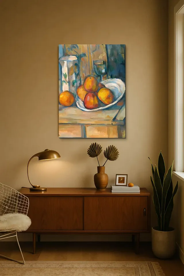 Living Room Midcentury Walnut Credenza