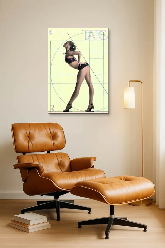 Living Room Okuma Caramel Eames Lounge