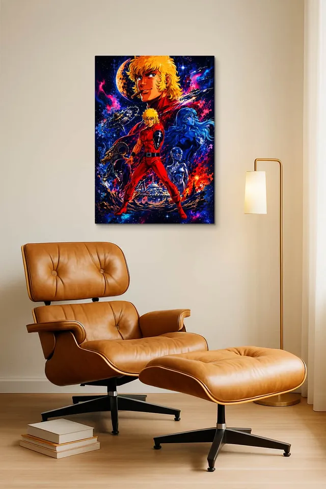 Living Room Okuma Caramel Eames Lounge
