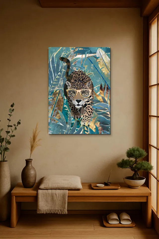 Living Room Japandi Shoji Screen
