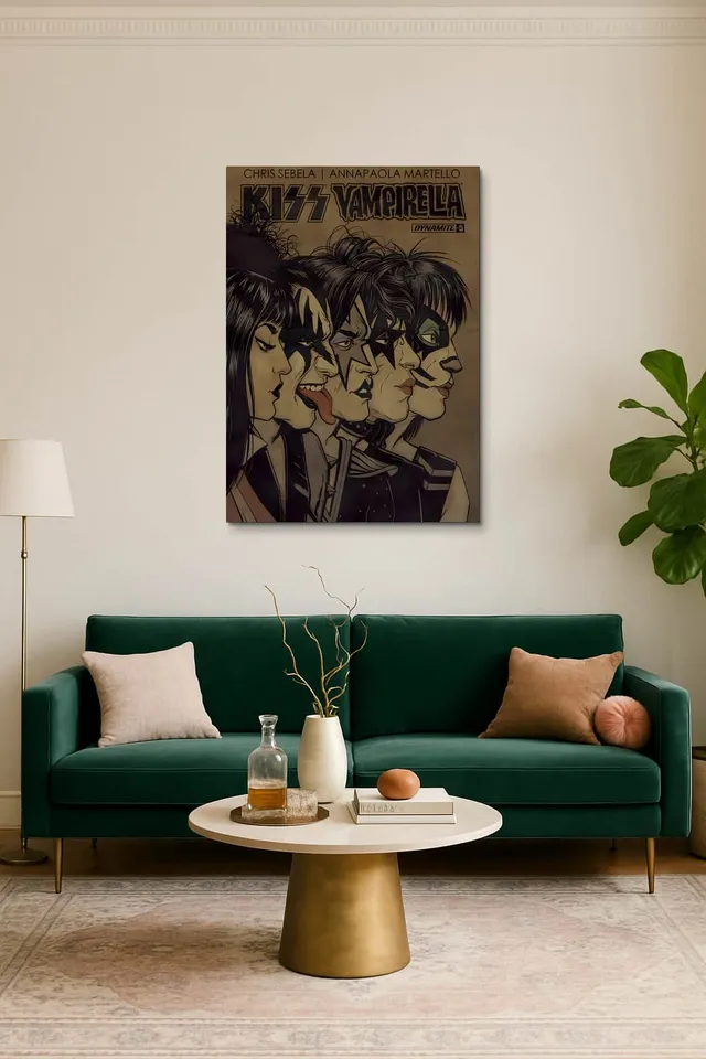 Living Room Salon Decor Emerald Velvet Sofa