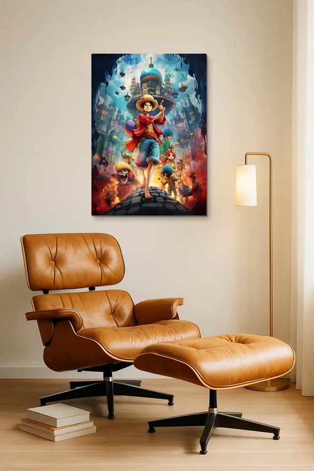 Living Room Okuma Caramel Eames Lounge