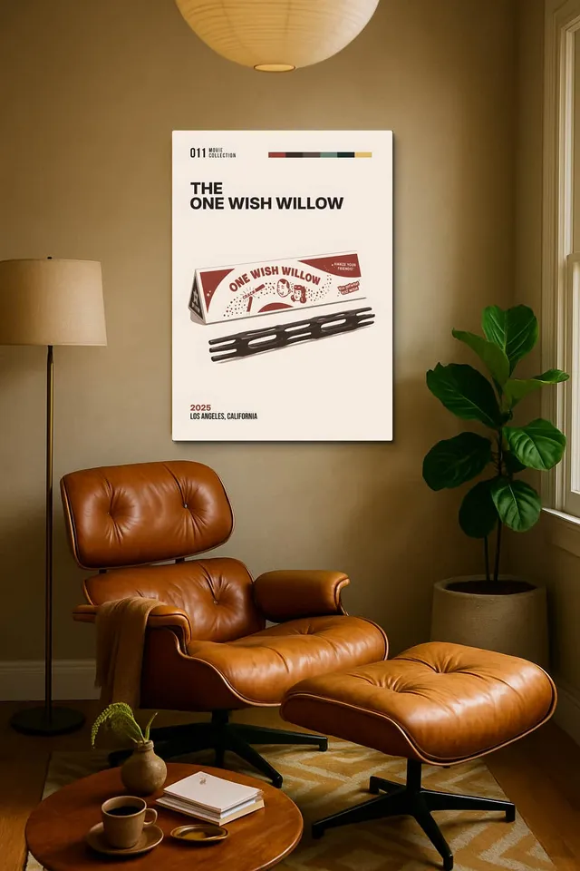 Living Room Calisma Midcentury Eames Corner