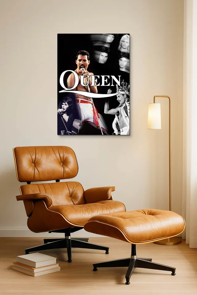 Living Room Okuma Caramel Eames Lounge