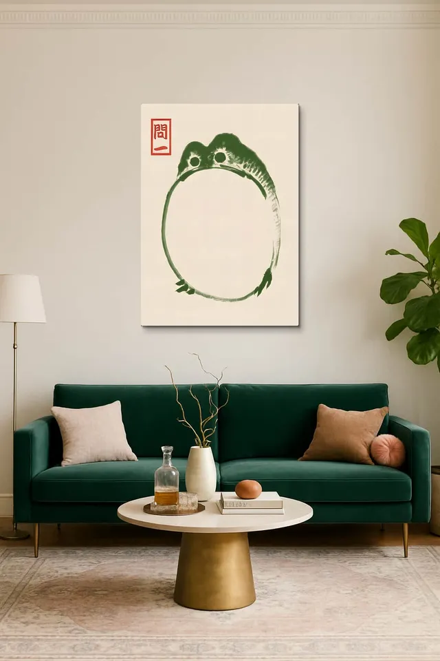 Living Room Salon Decor Emerald Velvet Sofa