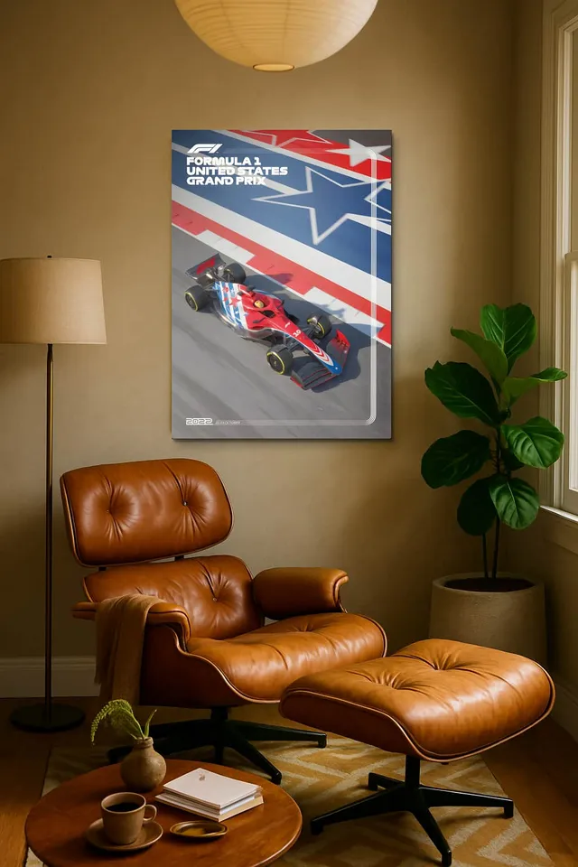 Living Room Calisma Midcentury Eames Corner