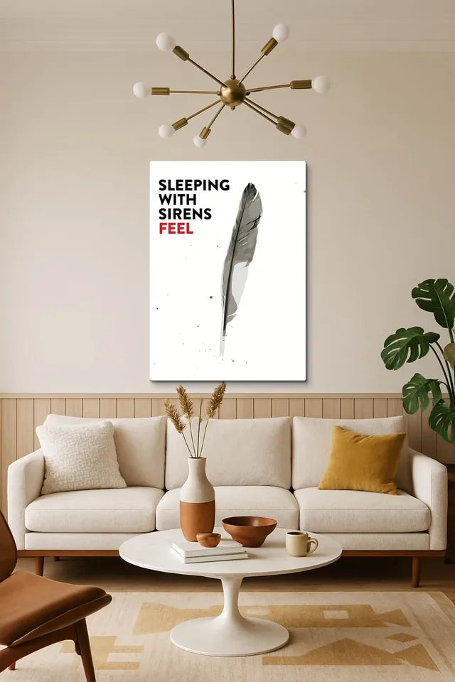 Living Room Salon Decor Mid Century Walnut Sputnik