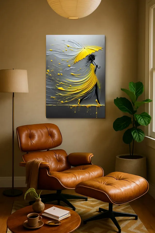 Living Room Calisma Midcentury Eames Corner