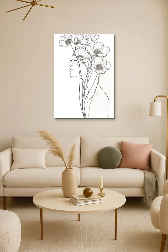 Living Room Salon Decor Cream Armchair Pair