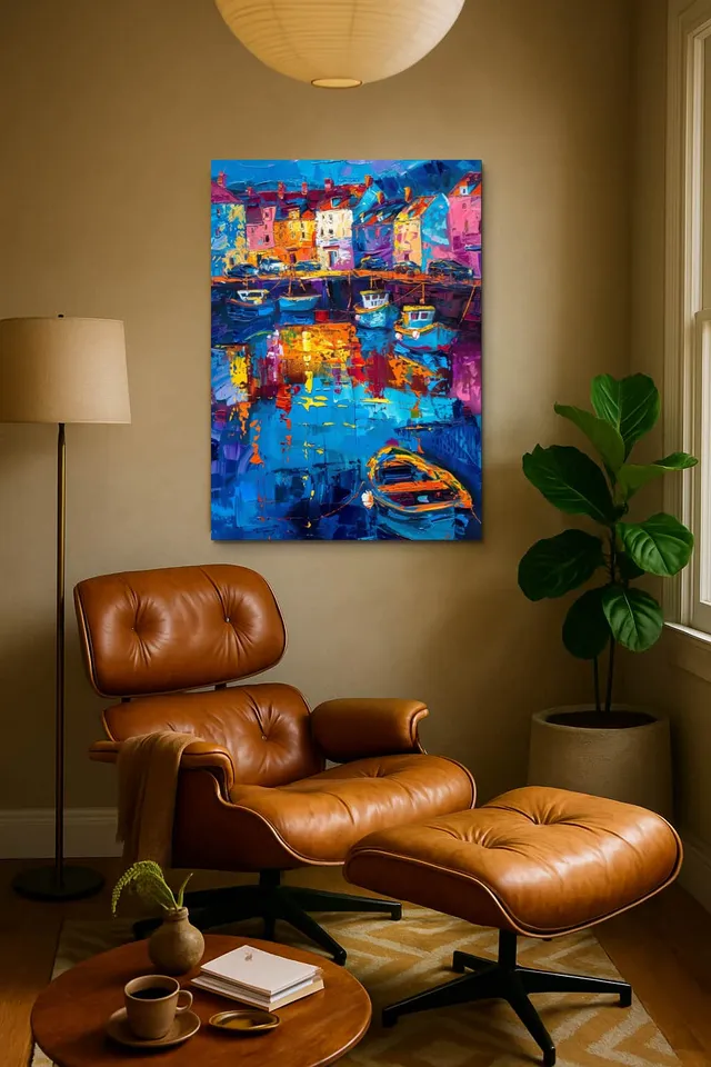 Living Room Calisma Midcentury Eames Corner