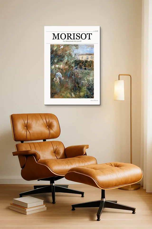 Living Room Okuma Caramel Eames Lounge
