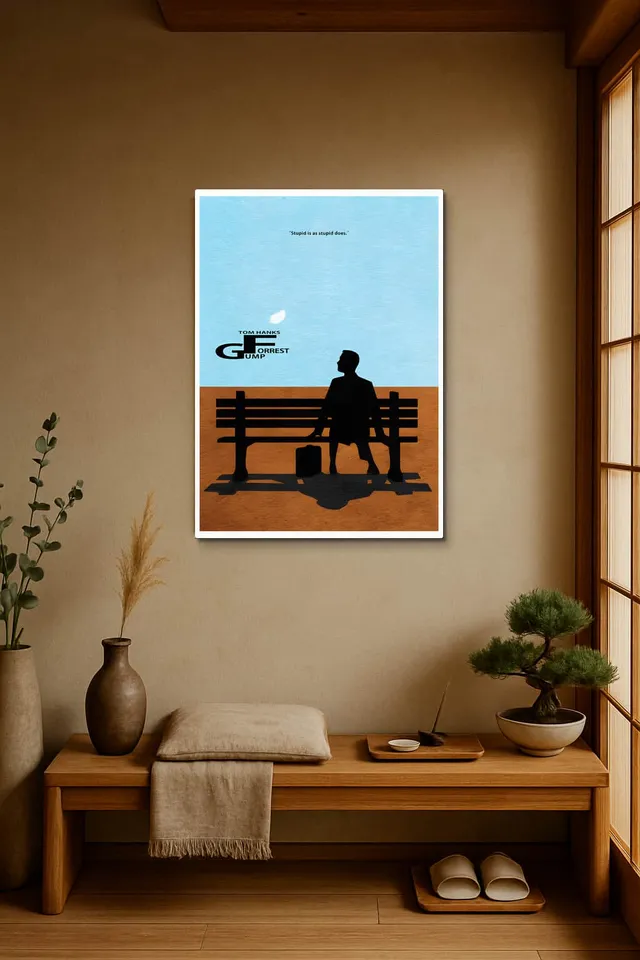 Living Room Japandi Shoji Screen