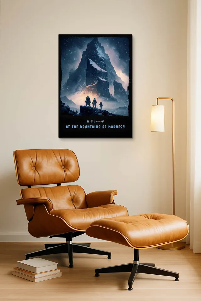 Living Room Okuma Caramel Eames Lounge