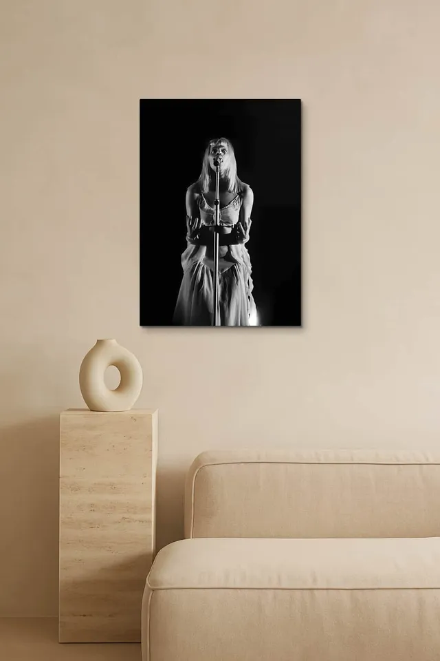 Living Room Salon Empty Travertine Curator