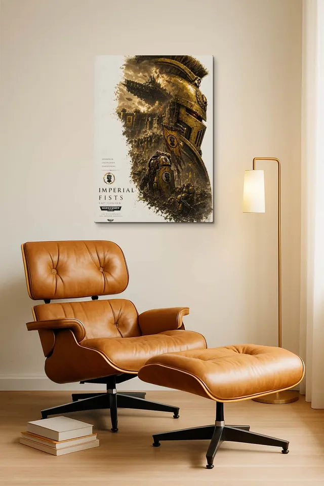 Living Room Okuma Caramel Eames Lounge
