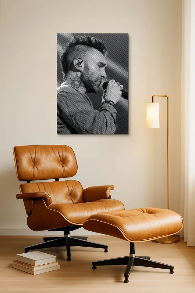 Living Room Okuma Caramel Eames Lounge