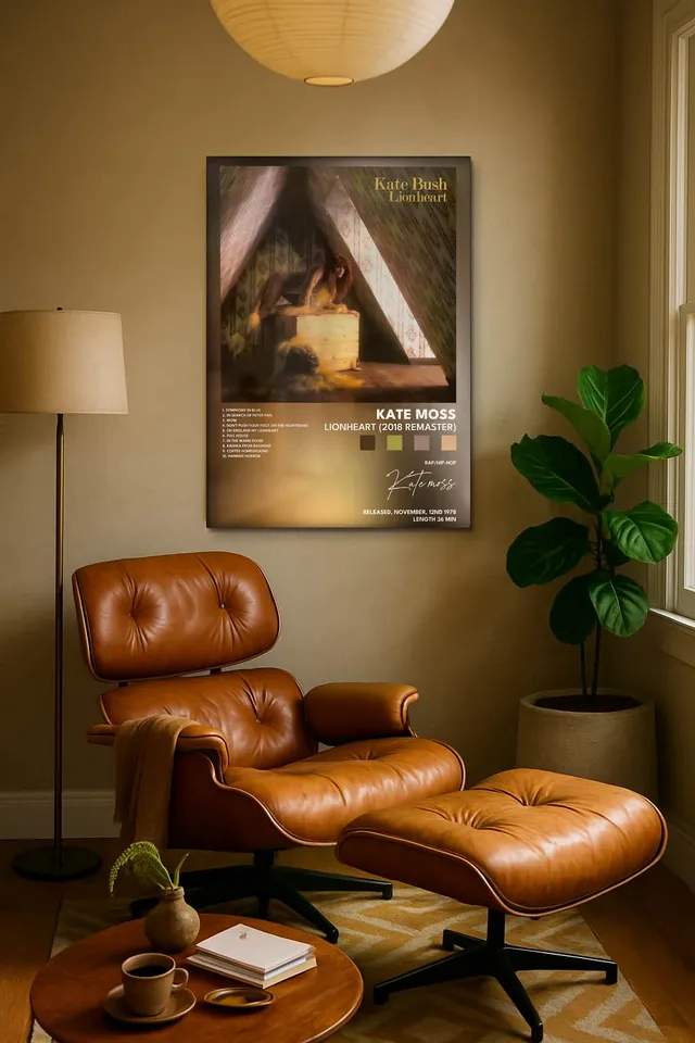 Living Room Calisma Midcentury Eames Corner