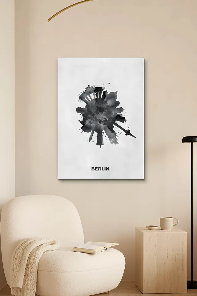 Living Room Okuma Modern Bouclé Armchair