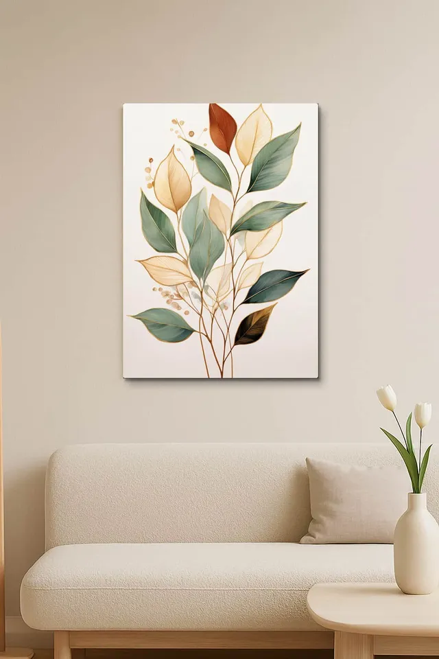 Living Room Salon Nordic Pure White