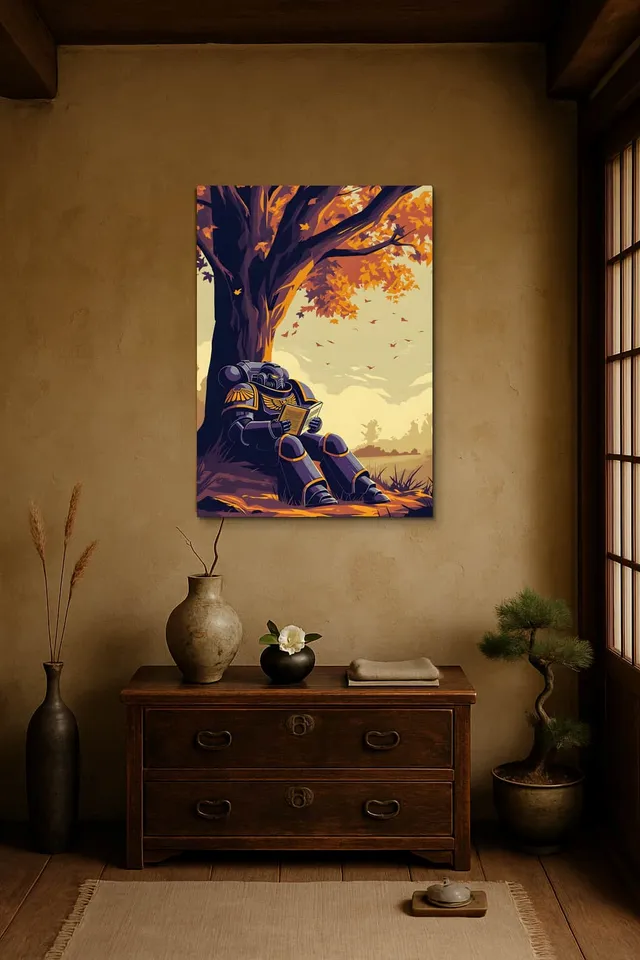 Living Room Wabi Aged Wood