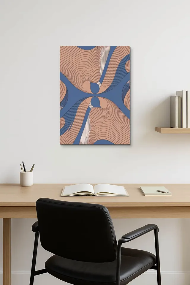 Calisma Modernist Oak Desk