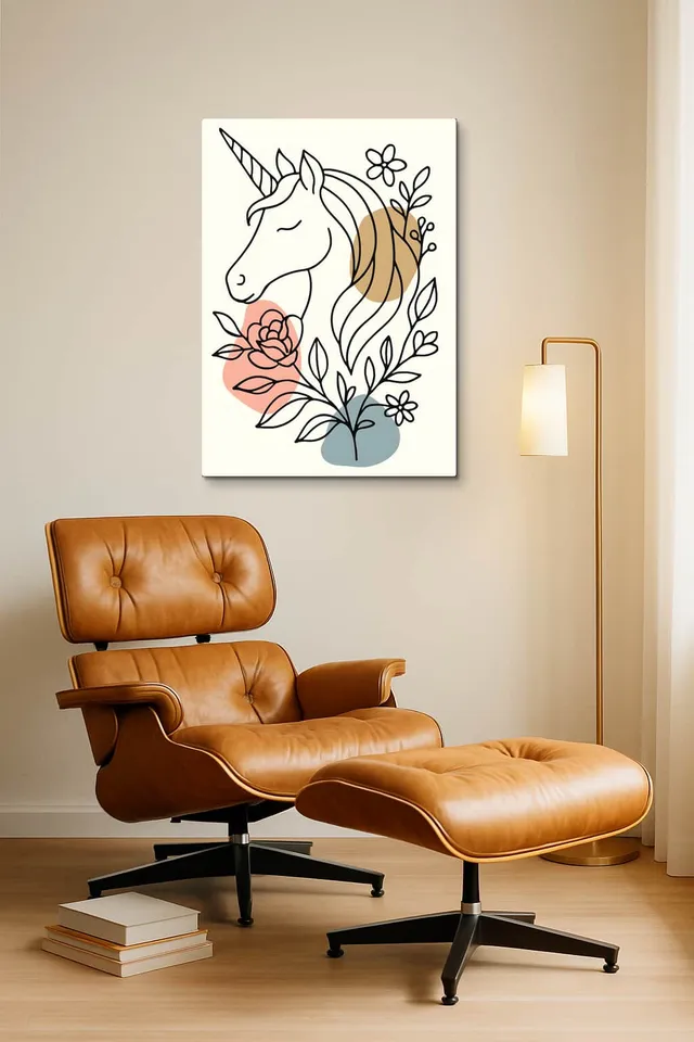 Living Room Okuma Caramel Eames Lounge