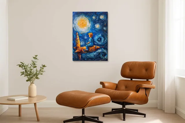 Living Modern Caramel Eames Solo Ls