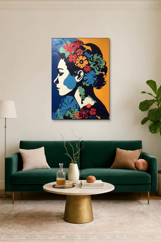 Living Room Salon Decor Emerald Velvet Sofa