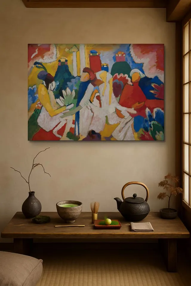 Living Room Wabi Tea Corner
