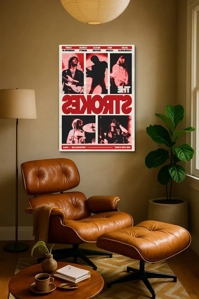 Living Room Calisma Midcentury Eames Corner