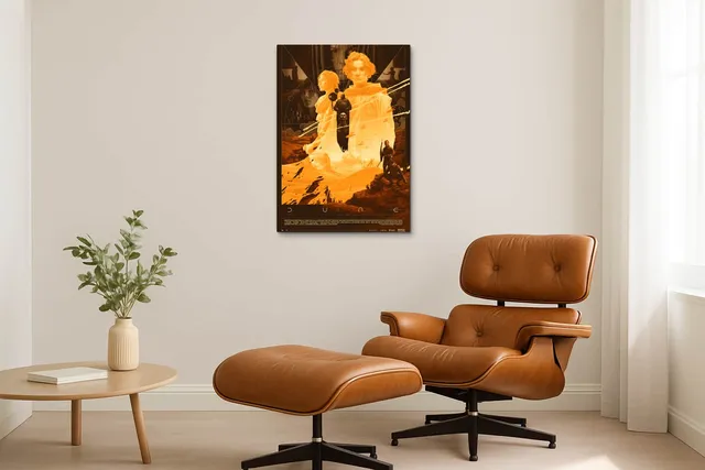Living Modern Caramel Eames Solo Ls