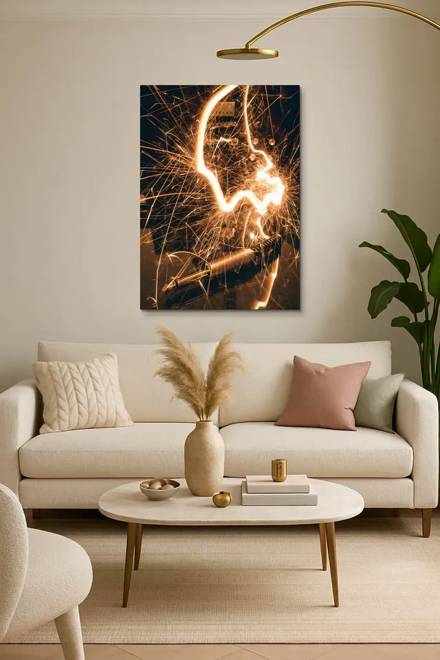 Living Room Salon Decor Italian Marble Sehpa